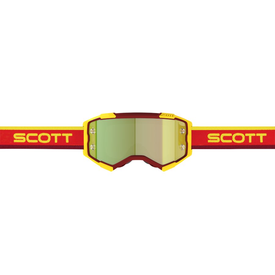 OCULOS SCOTT FURY - RED/YELLOW - YELLOW CHROME WORKS 